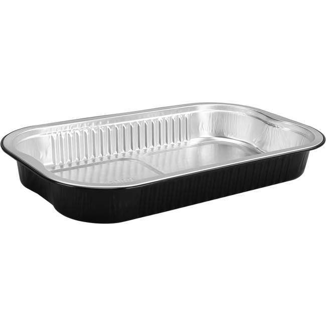 Klika -  Bak | Aluminium | 700ml | Ready2Cook | 234x138x30mm | zwart | 480 stuks