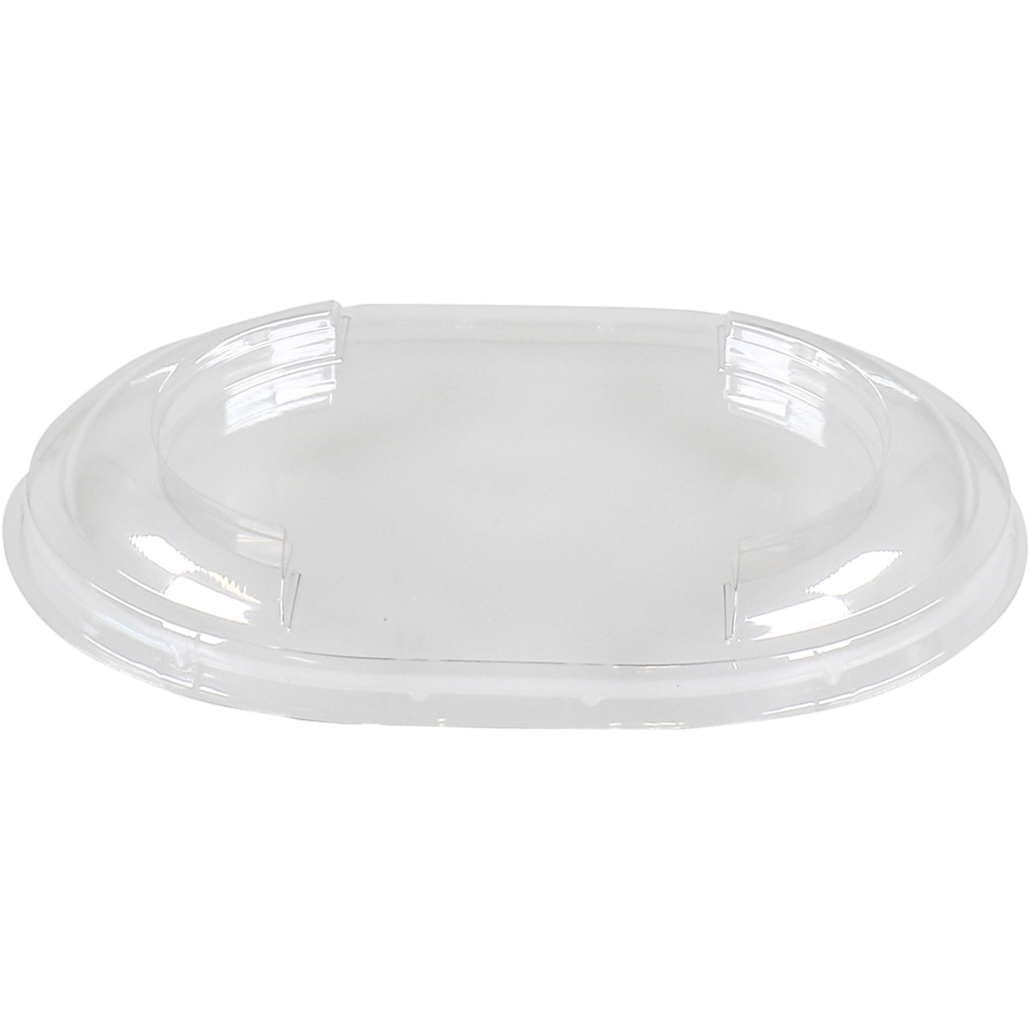Klika -  Deksel | PET | ovaal | 143x112x16mm | transparant | 1120 stuks