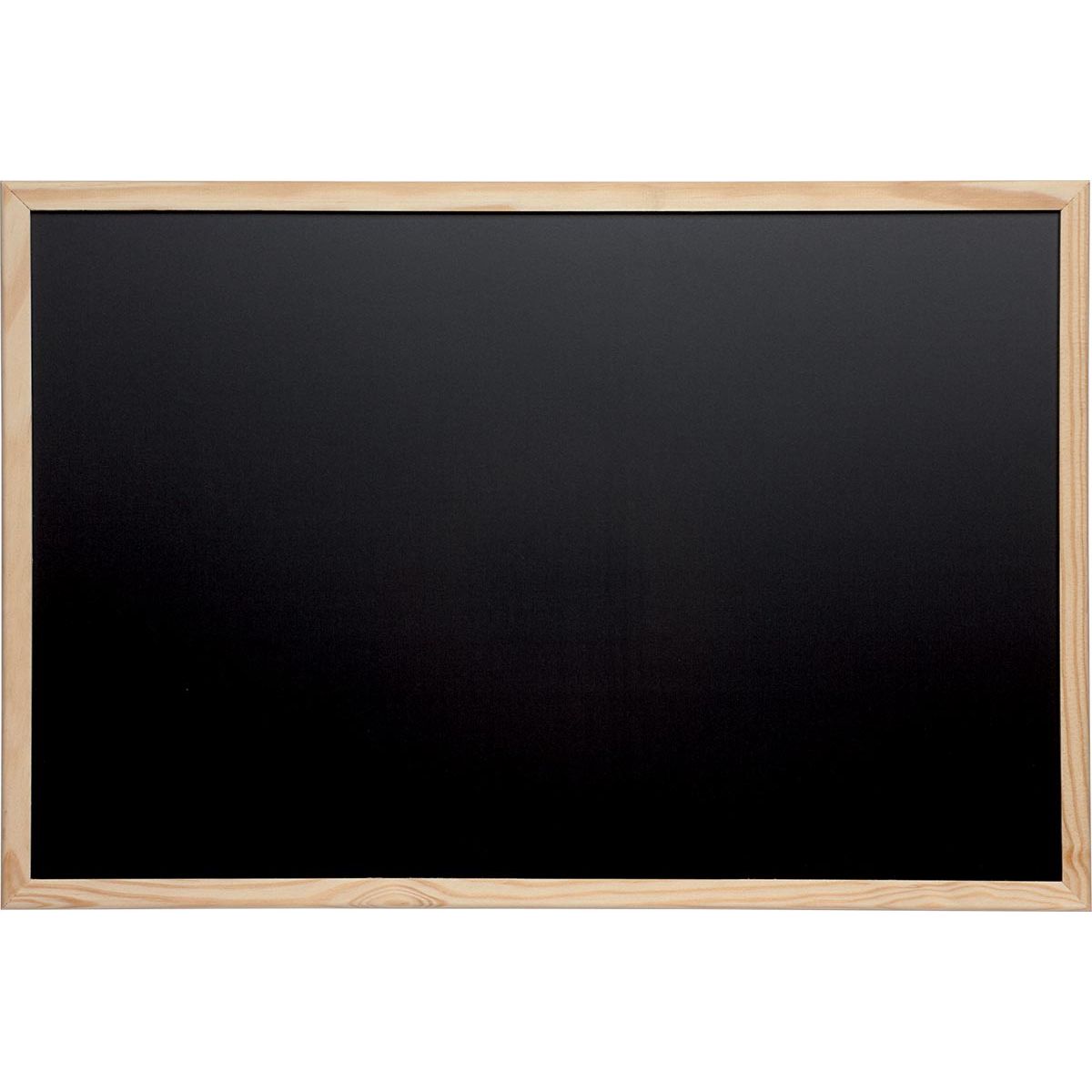 Maul - Tableau noir anthracite 30x40cm cadre en bois brut