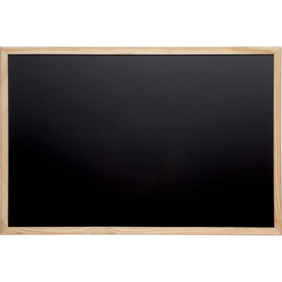 Maul - Tableau noir anthracite 30x40cm cadre en bois brut