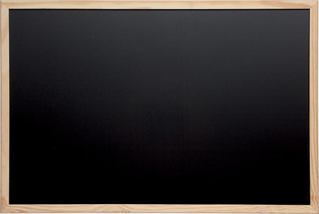 Maul - Tableau noir anthracite 30x40cm cadre en bois brut