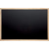 Maul - Tableau noir anthracite 30x40cm cadre en bois brut