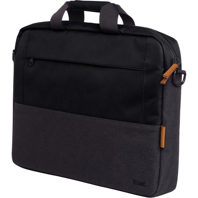 Trust - Bag d'ordinateur portable Lisboa pour les ordinateurs portables de 16 pouces, noir