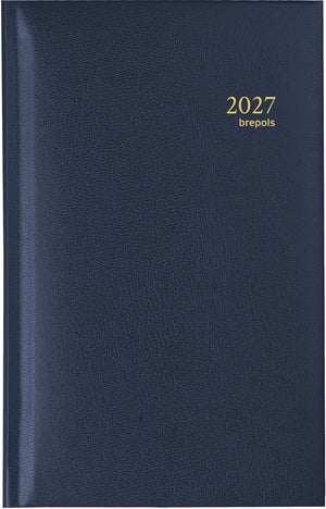 Brepols -   agenda Interplan Lima 6-talig, blauw, 2027