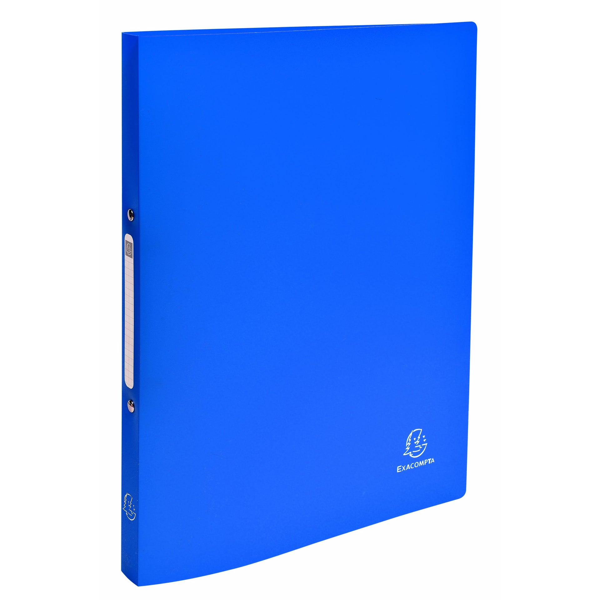 Exacompta - Classeur A4 2 anneaux O-mech 15mm PP bleu | 20 pièces