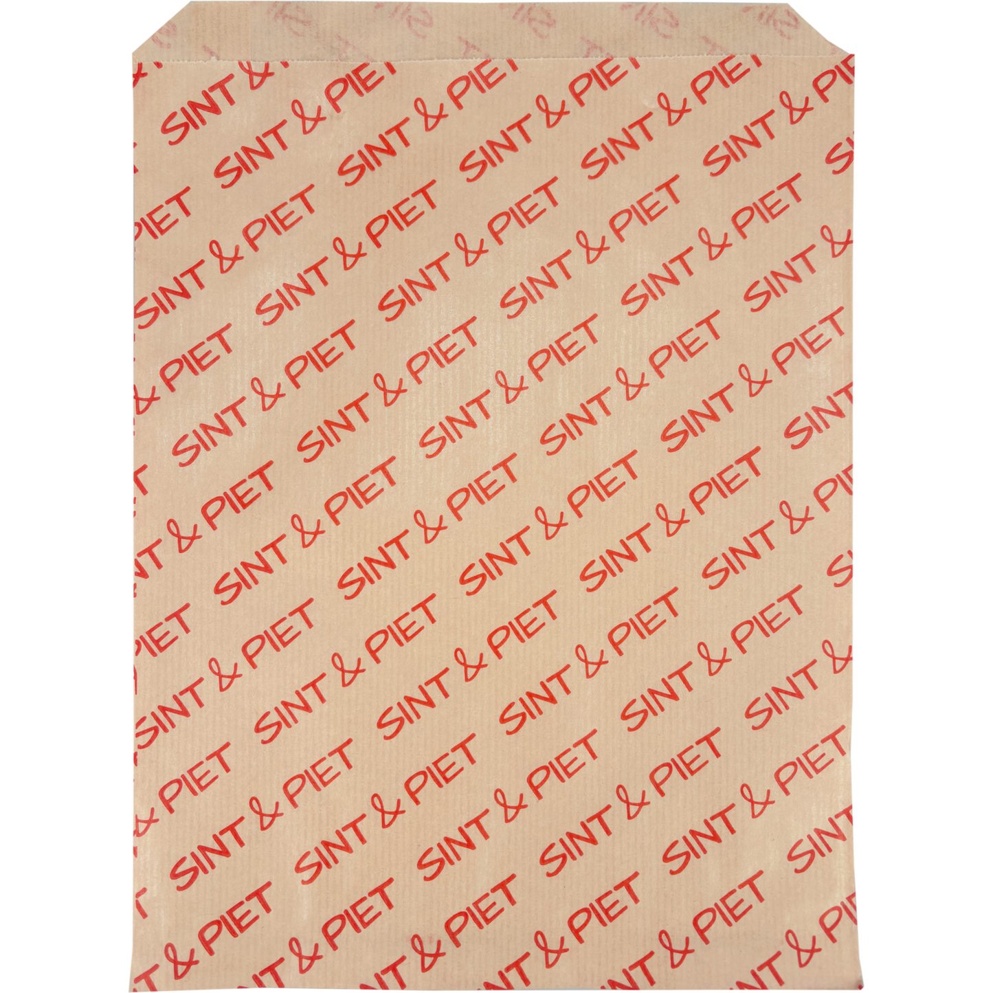 Klika -  Zak | Fourniturenzak | Papier | 22x29cm | Sint Piet | bruin/rood | 1000 stuks