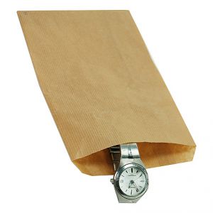 Papieren zak kraft 26x32cm 40 gram 1000 stuks bruin