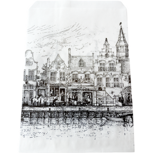 Klika - Tasche | Kurzwarentasche | Papier | 15x22cm | Fassaden | 1000 Stück