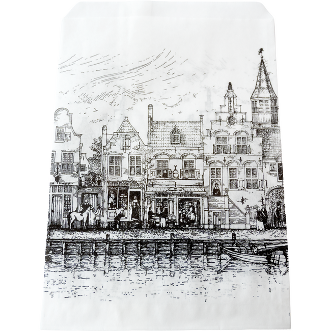 Klika -  Zak | Fourniturenzak | Papier | 15x22cm | Geveltjes | 1000 stuks
