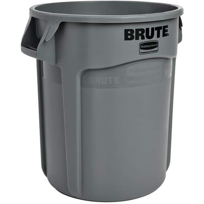 Rubbermaid -  afvalcontainer Brute, zonder deksel, 76 liter, grijs