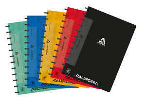 Quantore - Ecriture Classique A4 ligne 144 pages 90gr assortis | 10 pièces