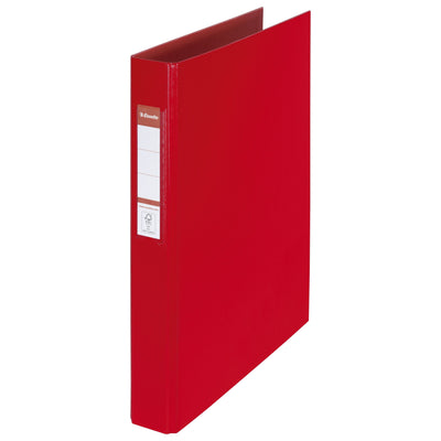 Esselte - Classeur à anneaux VIVIDA A4 2 anneaux O-mechanism 25mm PP rouge