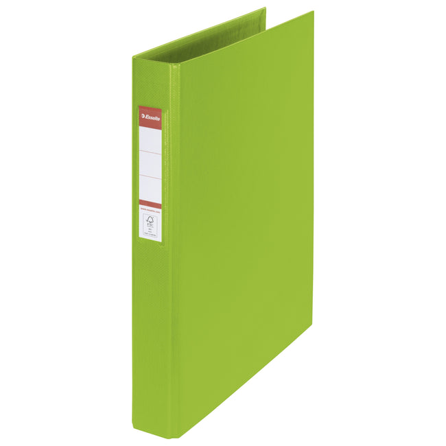 Esselte - Classeur à anneaux VIVIDA A4 2 anneaux O-mechanism 25mm PP vert