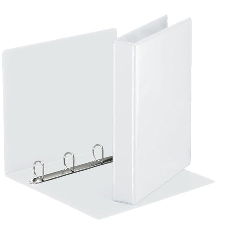 Esselte - Classeur de présentation Essentials panorama A4 4 anneaux mécanisme D 30mm blanc