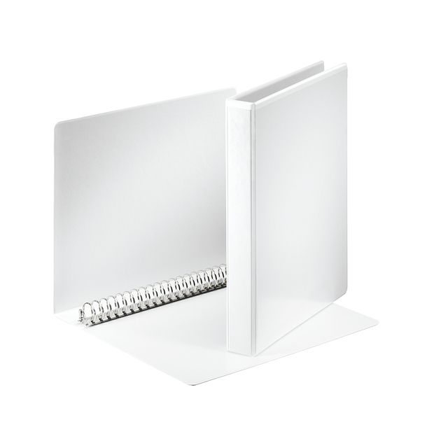 Esselte - Classeur de présentation Essentials A4 panorama 23 anneaux mécanisme O 20mm blanc