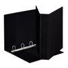 Esselte -  Presentatieringband panorama A4 4-rings D-mechaniek 30mm PP zwart