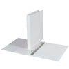 Quantore - Classeur à anneaux A4 4 anneaux D-mech 20mm PP blanc