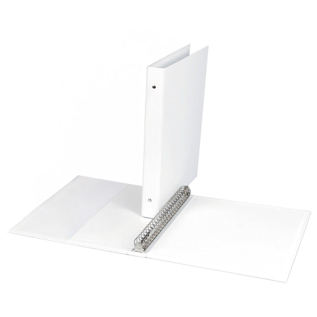 Quantore - Ringbuch A4 23-Ring O-Mech 19mm PP weiß