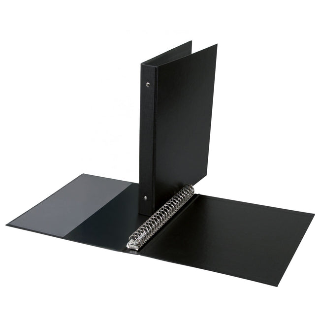 Quantore - Classeur à anneaux A4 23 anneaux O-mech 19mm PP noir | 20 pièces