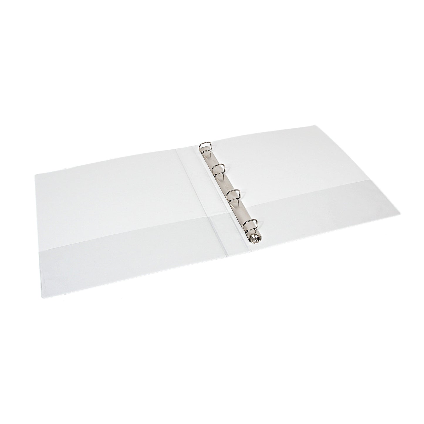 Quantore - Classeur de présentation A4 Maxi 4 anneaux D-mech 20mm blanc | 10 pièces