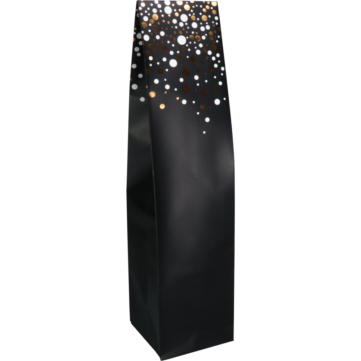 Klika -  Fleszak | 9.5x41x9.5cm | Party Spot-On | papier | zilver/goud/zwart | 200 stuks