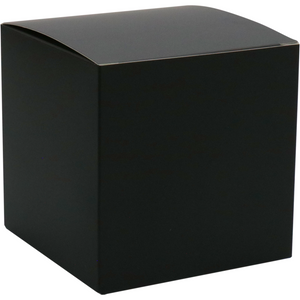 Klika -  Geschenkdoos | karton | 12x12x12cm | zwart | 400 stuks