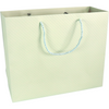 Klika -  Tas | Papier | embossed | 31x 12x26cm | draagtas | pastelgroen | 40 stuks