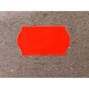 Klika - Etiquette 2212 vague fl.rouge perm 63 000 2 pièces