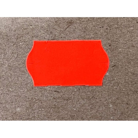Klika - Etiquette 2212 vague fl.rouge perm 63 000 2 pièces