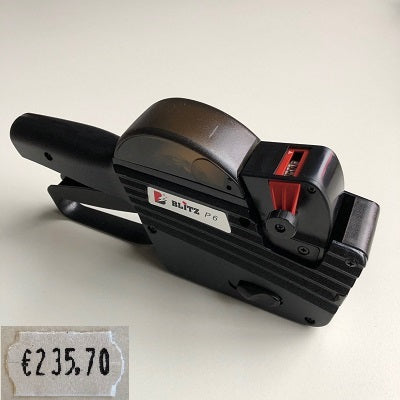 Klika -  Prijstang Blitz P6 afdruk €34.56