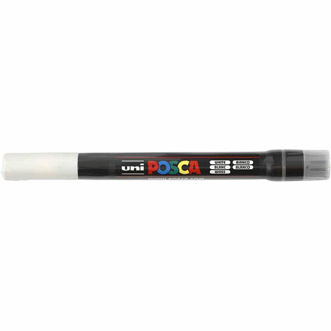Posca - Marqueur Uni PCF350 Pinceau 1-10mm blanc
