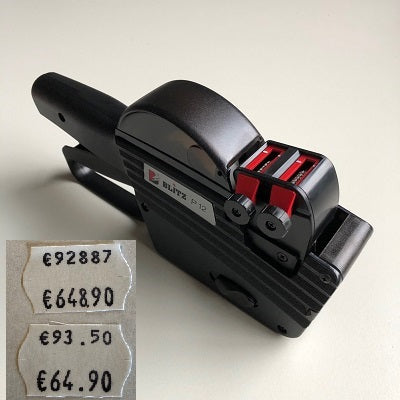 Klika -  Prijstang Blitz P12 afdruk 6 en 6