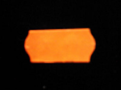 Klika - Etiquette 2612 orange fluor perm 2-sl 54000 3 pièces