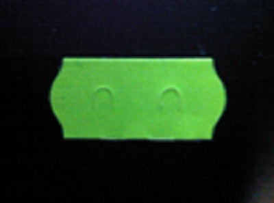 Klika - Etiquette 2612 fl.vert, prendre 2 fentes 54 000