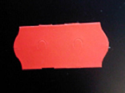 Klika - Etiquette 2612 congélateur rouge fluor 54 000