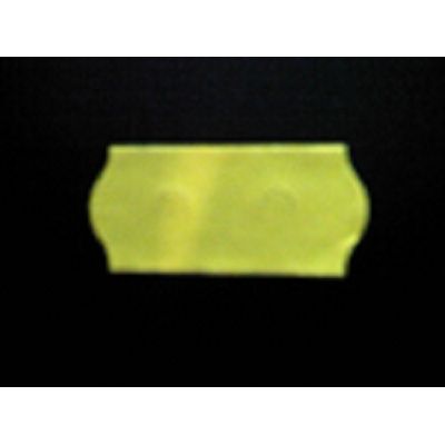 Klika - Etiquette 2612 jaune fluo amovible 54 000 2 pièces