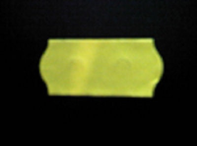 Klika - Etiquette 2612 jaune fluo amovible 54 000