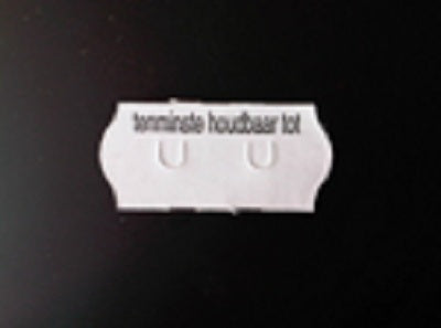 Klika - Etiquette 2612 blanc permanent 2 fentes Au moins ho 3 pièces
