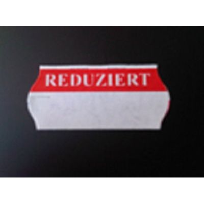 Klika - Etiket 2612 golf wit/rood Reduziert - 3 stuks