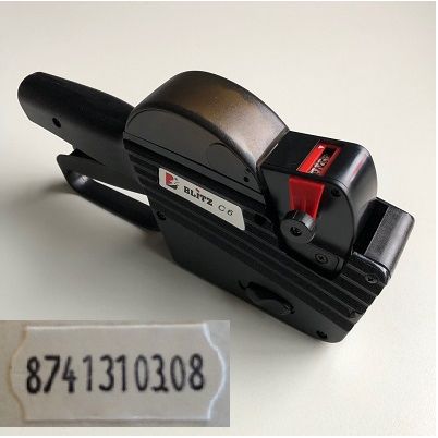 Klika -  Prijstang BLITZ C10 afdruk 10 groot