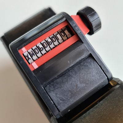 Klika -  Prijstang BLITZ C10/A Afdruk A-Z + 0-9