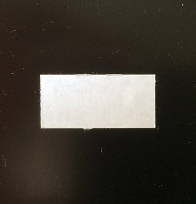 Klika - Etiquette 2612 rectangle blanc semi-permanent