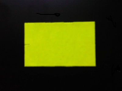 Klika - Etiquette 2616 droite jaune fluo permanente 2 pièces