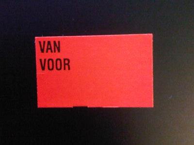 Klika - Label 2616 droit fl.rouge De Pour semi