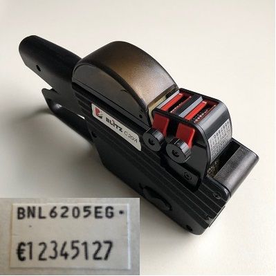 Klika - Pince à prix BLITZ C20/A 10 Alfa+10 Digits