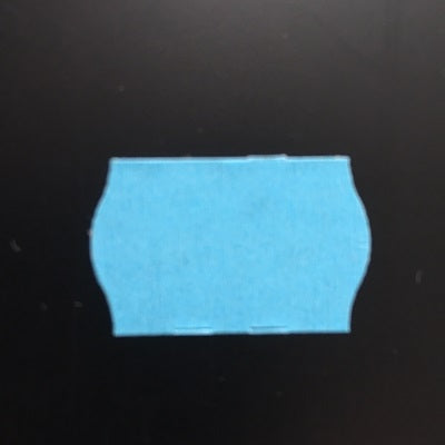 Klika - Etiquette 2616 vague bleu clair permanent 3 pièces