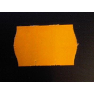 Klika - Etiquette 2616 fl.orange perm 2sl vague 39,62 pièces