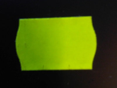 Klika -  Etiket 2516 fl.geel perm 2sl golf 39.600