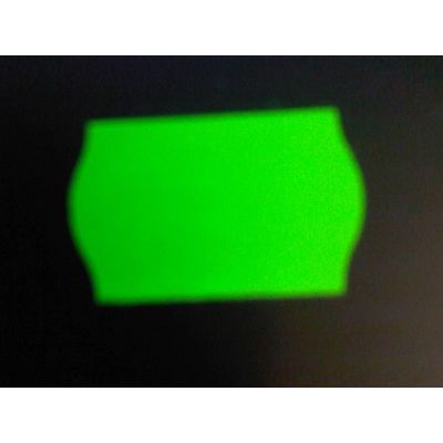 Klika - Etiquette 2516 vague fl.vert permanent 39.6 2 pièces
