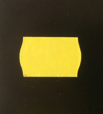 Klika -  Etiket 2516 golf geel perm zekerstanzing